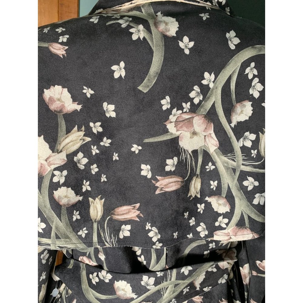 Anthropologie Solitaire Floral trench jacket - Picture 4 of 14